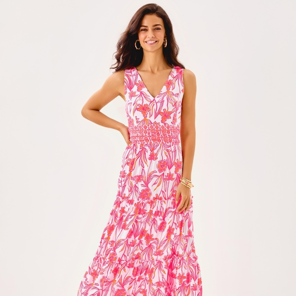 NWOT LILLY PULITZER Skylar Midi Dress